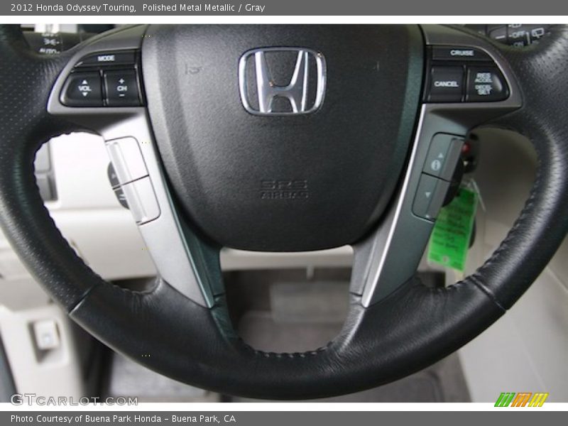 Polished Metal Metallic / Gray 2012 Honda Odyssey Touring