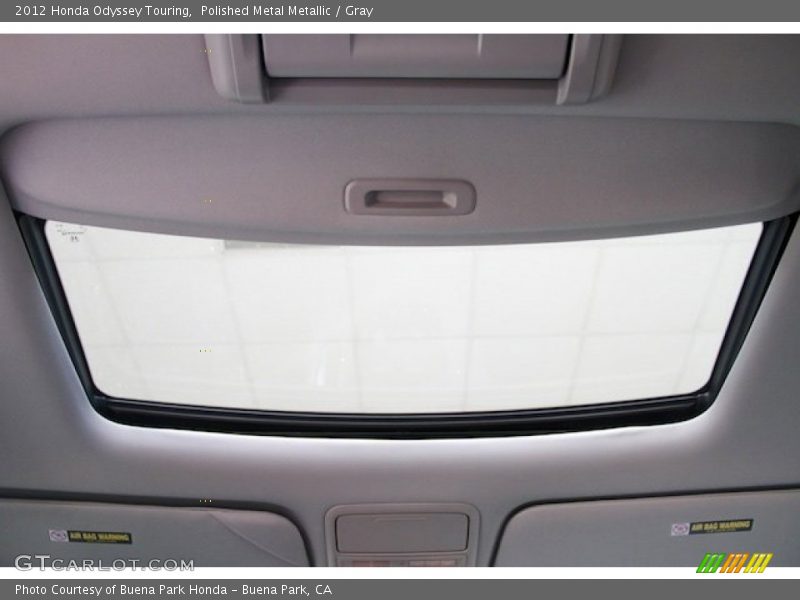 Polished Metal Metallic / Gray 2012 Honda Odyssey Touring