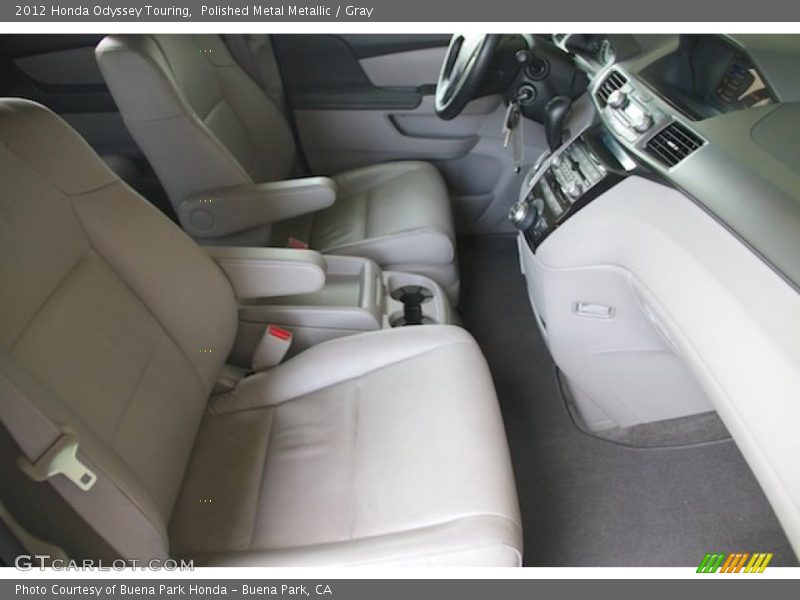 Polished Metal Metallic / Gray 2012 Honda Odyssey Touring