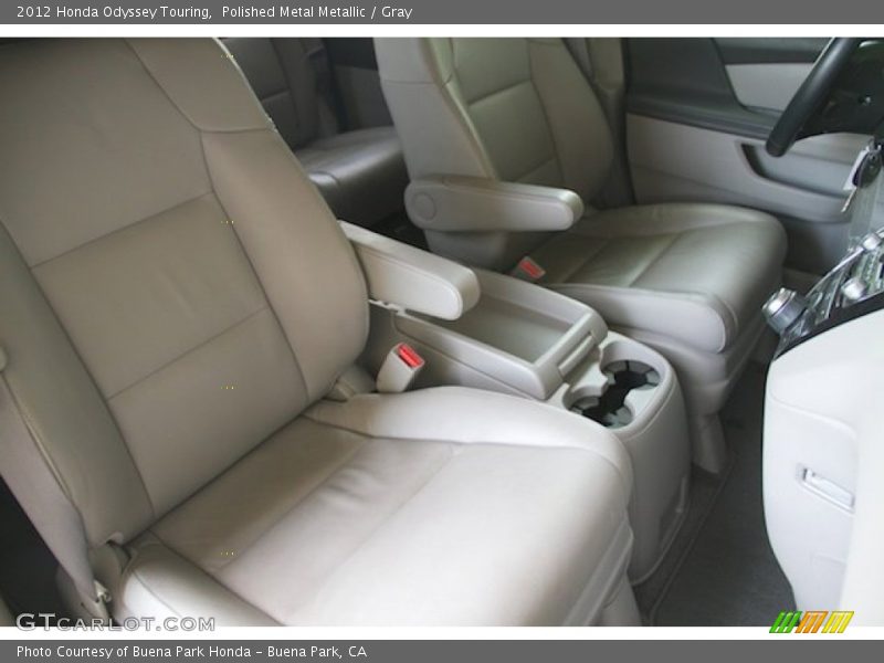 Polished Metal Metallic / Gray 2012 Honda Odyssey Touring