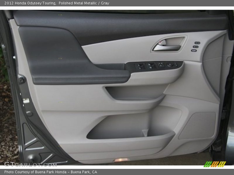 Polished Metal Metallic / Gray 2012 Honda Odyssey Touring