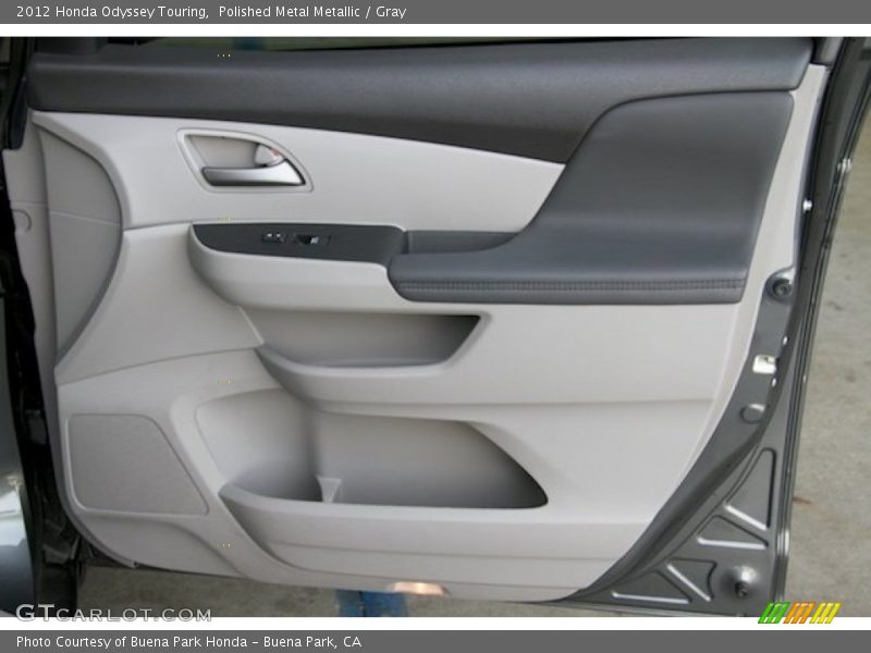 Polished Metal Metallic / Gray 2012 Honda Odyssey Touring