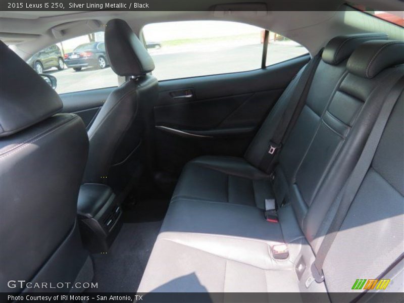 Rear Seat of 2015 IS 250
