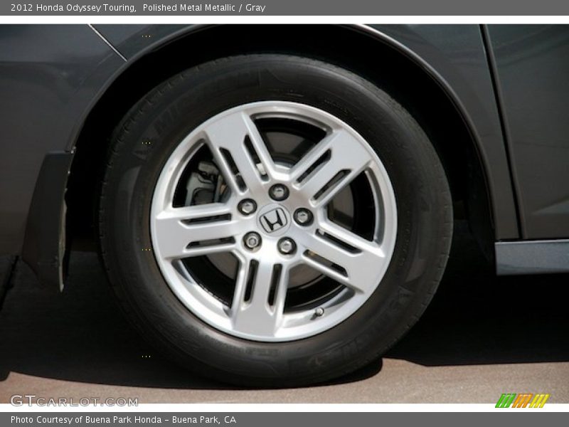 Polished Metal Metallic / Gray 2012 Honda Odyssey Touring