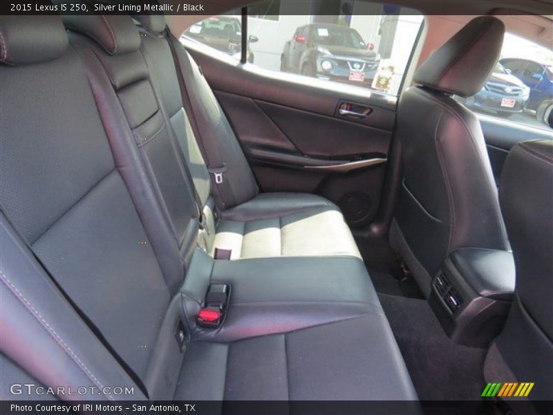 Silver Lining Metallic / Black 2015 Lexus IS 250