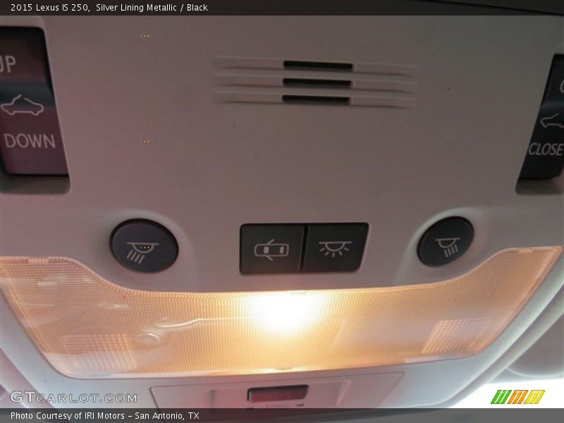 Silver Lining Metallic / Black 2015 Lexus IS 250