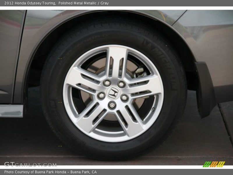 Polished Metal Metallic / Gray 2012 Honda Odyssey Touring