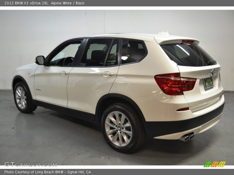 Alpine White / Black 2013 BMW X3 xDrive 28i