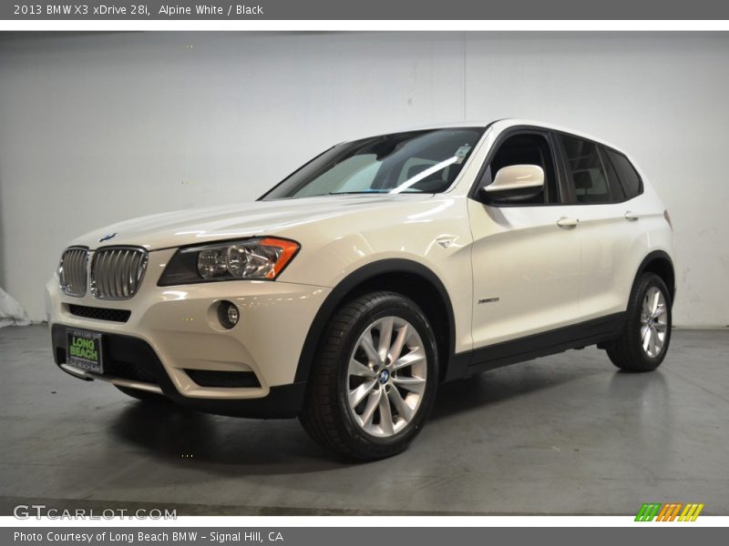 Alpine White / Black 2013 BMW X3 xDrive 28i