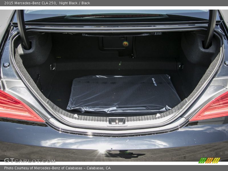 Night Black / Black 2015 Mercedes-Benz CLA 250