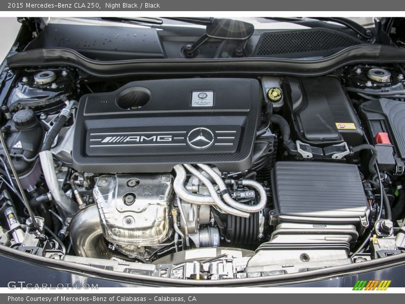 Night Black / Black 2015 Mercedes-Benz CLA 250