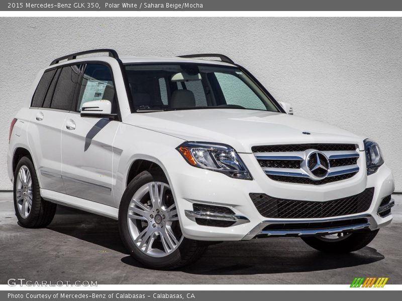 Polar White / Sahara Beige/Mocha 2015 Mercedes-Benz GLK 350