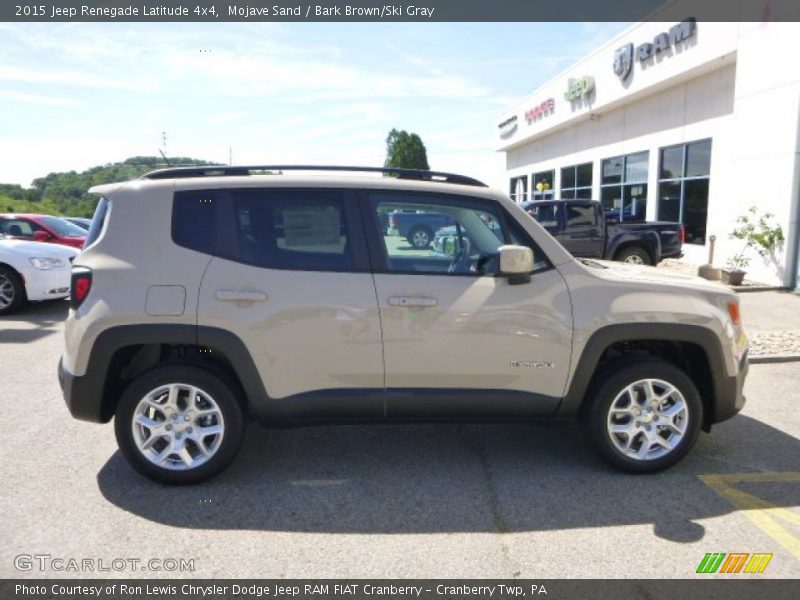 Mojave Sand / Bark Brown/Ski Gray 2015 Jeep Renegade Latitude 4x4