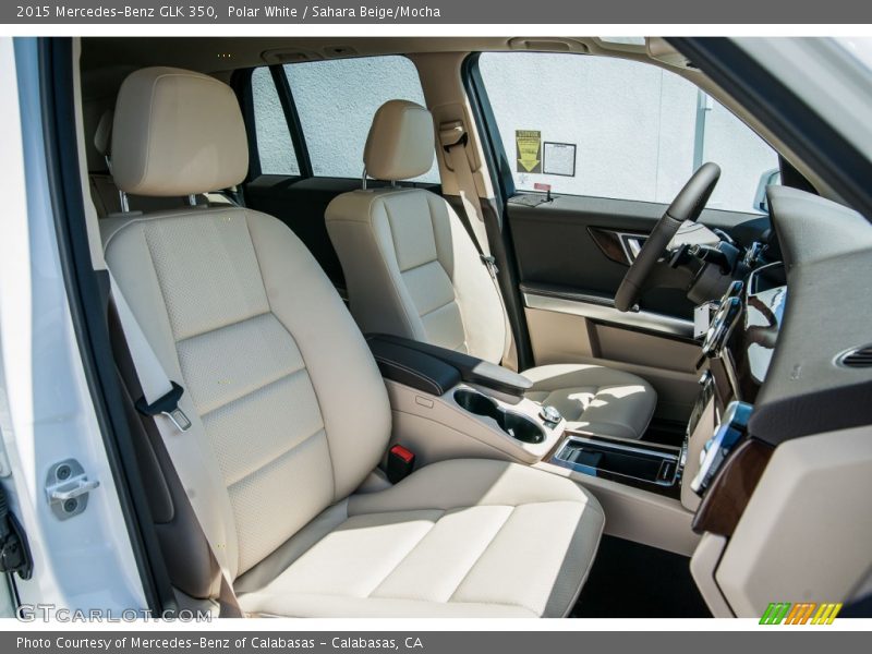 Polar White / Sahara Beige/Mocha 2015 Mercedes-Benz GLK 350