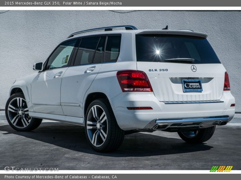 Polar White / Sahara Beige/Mocha 2015 Mercedes-Benz GLK 350