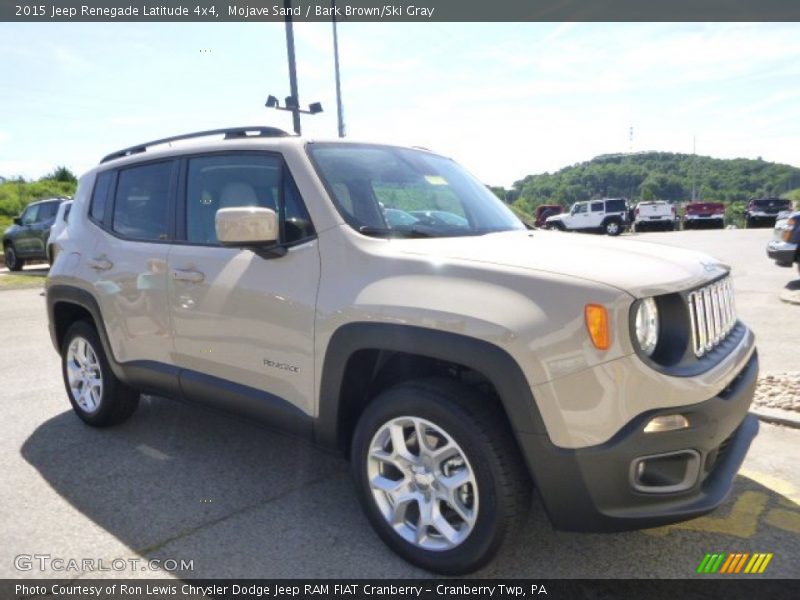 Mojave Sand / Bark Brown/Ski Gray 2015 Jeep Renegade Latitude 4x4
