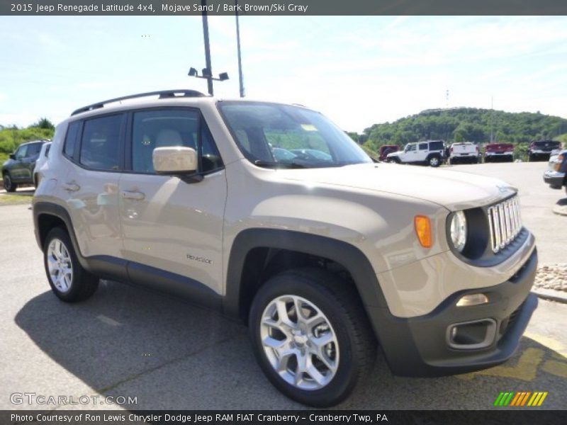 Mojave Sand / Bark Brown/Ski Gray 2015 Jeep Renegade Latitude 4x4