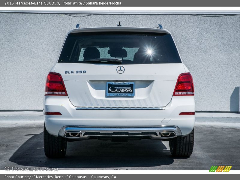 Polar White / Sahara Beige/Mocha 2015 Mercedes-Benz GLK 350