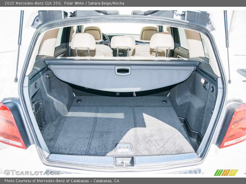 Polar White / Sahara Beige/Mocha 2015 Mercedes-Benz GLK 350