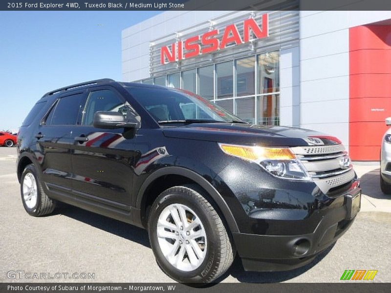 Tuxedo Black / Medium Light Stone 2015 Ford Explorer 4WD