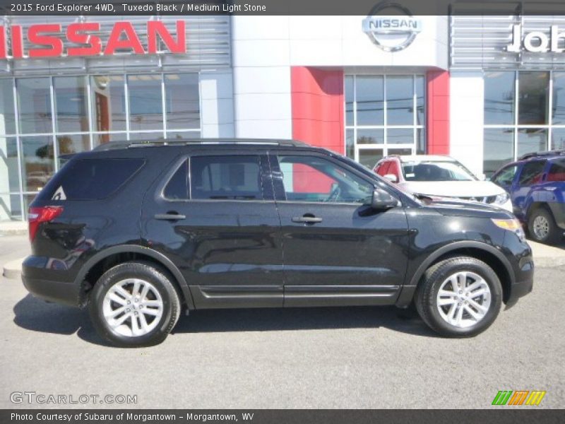 Tuxedo Black / Medium Light Stone 2015 Ford Explorer 4WD