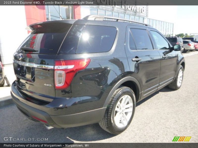 Tuxedo Black / Medium Light Stone 2015 Ford Explorer 4WD