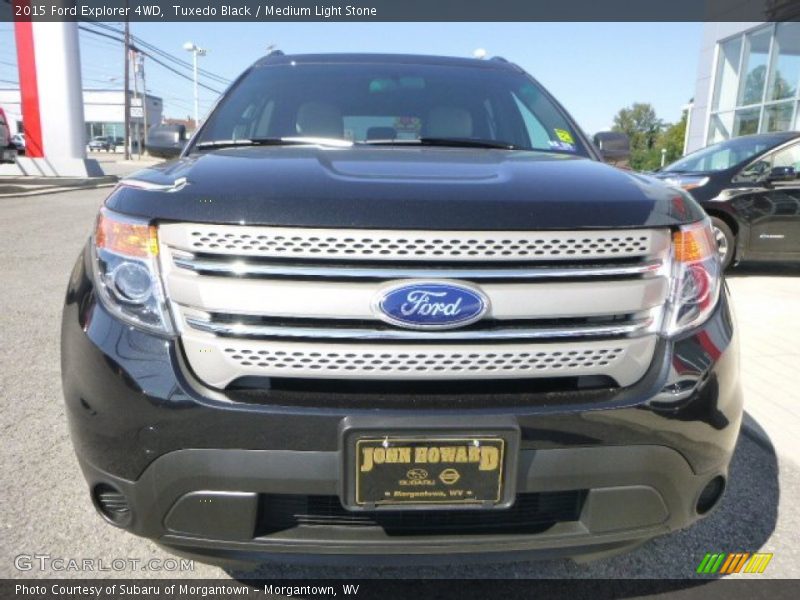 Tuxedo Black / Medium Light Stone 2015 Ford Explorer 4WD