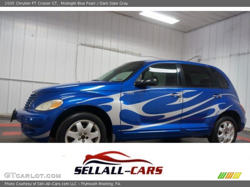 Midnight Blue Pearl / Dark Slate Gray 2005 Chrysler PT Cruiser GT