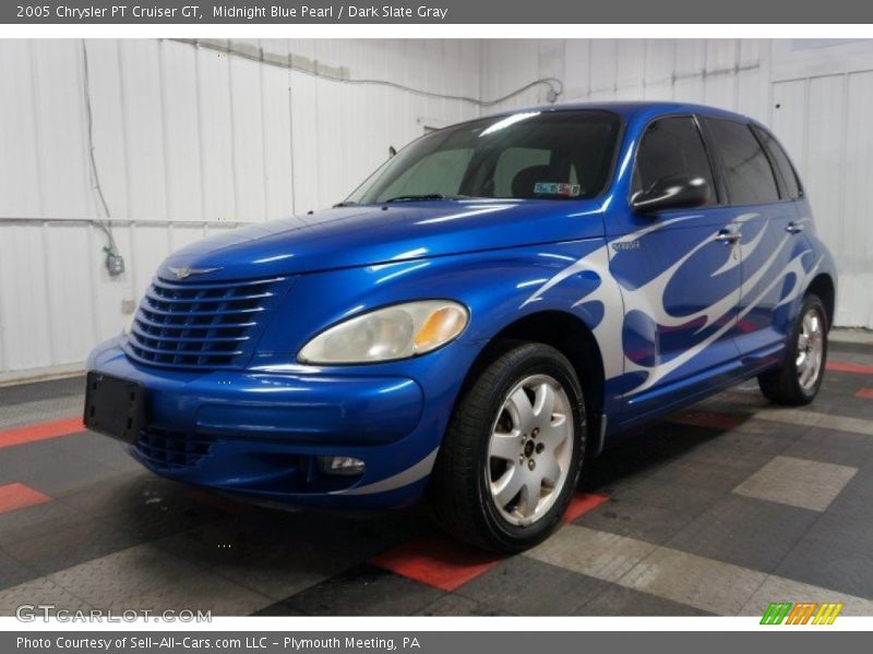 Midnight Blue Pearl / Dark Slate Gray 2005 Chrysler PT Cruiser GT