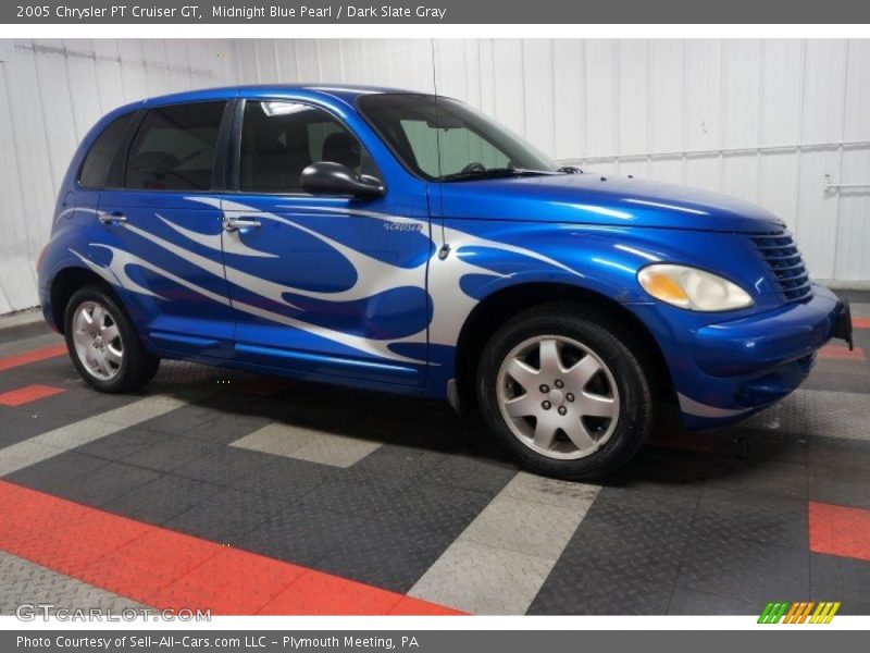 Midnight Blue Pearl / Dark Slate Gray 2005 Chrysler PT Cruiser GT