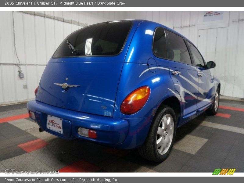 Midnight Blue Pearl / Dark Slate Gray 2005 Chrysler PT Cruiser GT