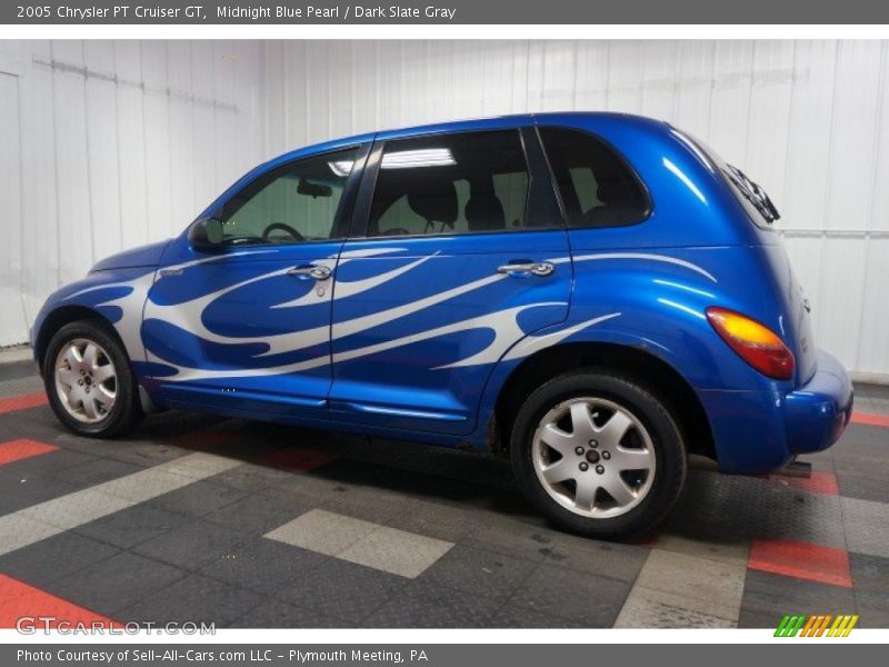 Midnight Blue Pearl / Dark Slate Gray 2005 Chrysler PT Cruiser GT
