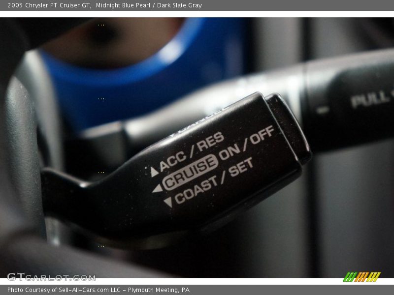 Midnight Blue Pearl / Dark Slate Gray 2005 Chrysler PT Cruiser GT