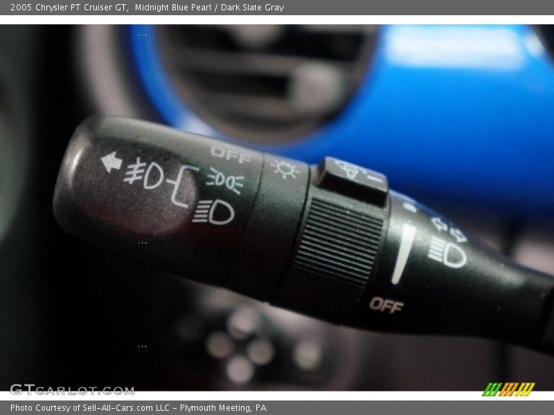 Midnight Blue Pearl / Dark Slate Gray 2005 Chrysler PT Cruiser GT