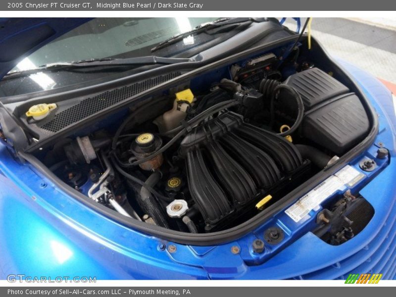 Midnight Blue Pearl / Dark Slate Gray 2005 Chrysler PT Cruiser GT