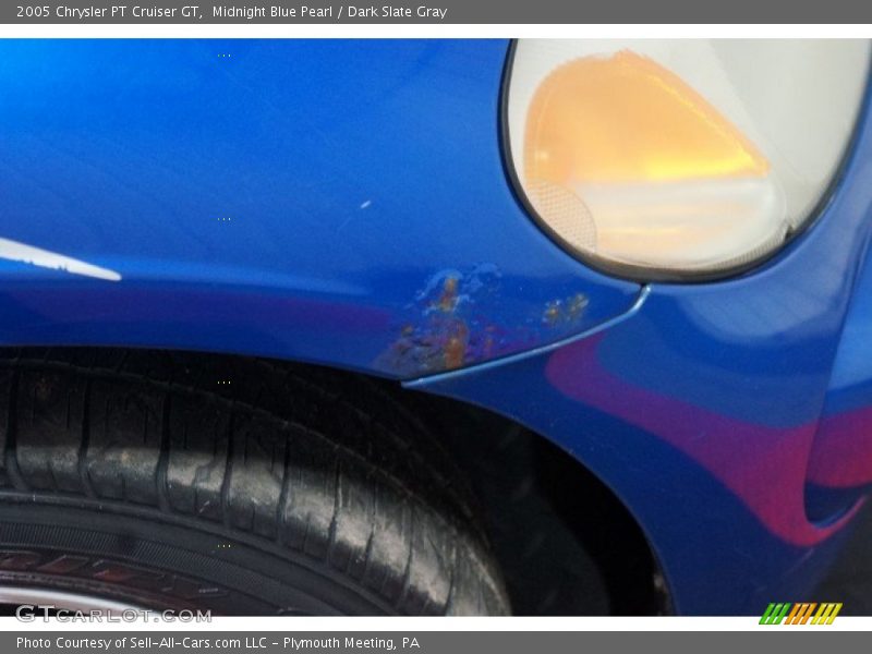 Midnight Blue Pearl / Dark Slate Gray 2005 Chrysler PT Cruiser GT
