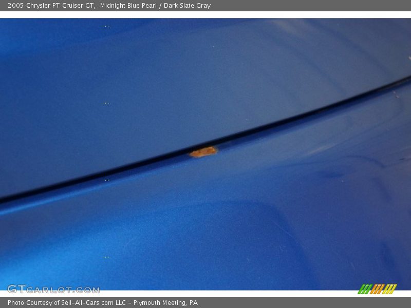 Midnight Blue Pearl / Dark Slate Gray 2005 Chrysler PT Cruiser GT