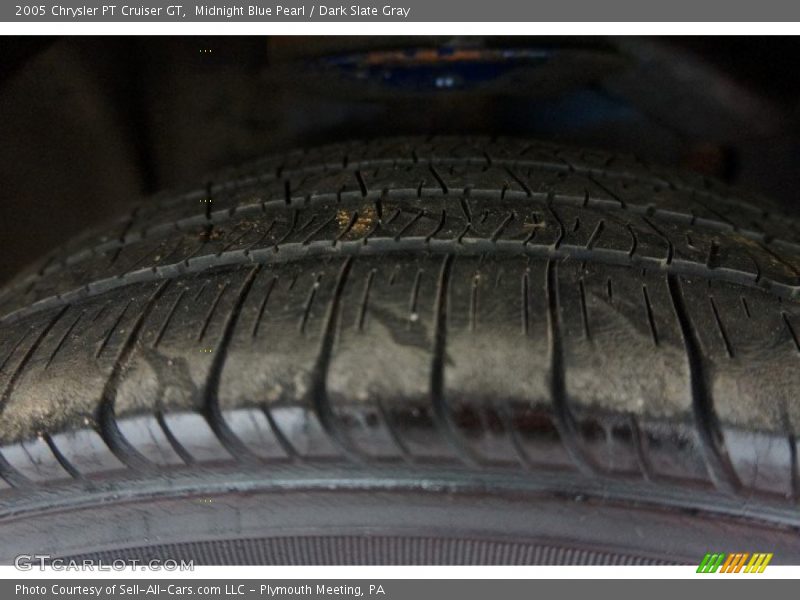 Midnight Blue Pearl / Dark Slate Gray 2005 Chrysler PT Cruiser GT