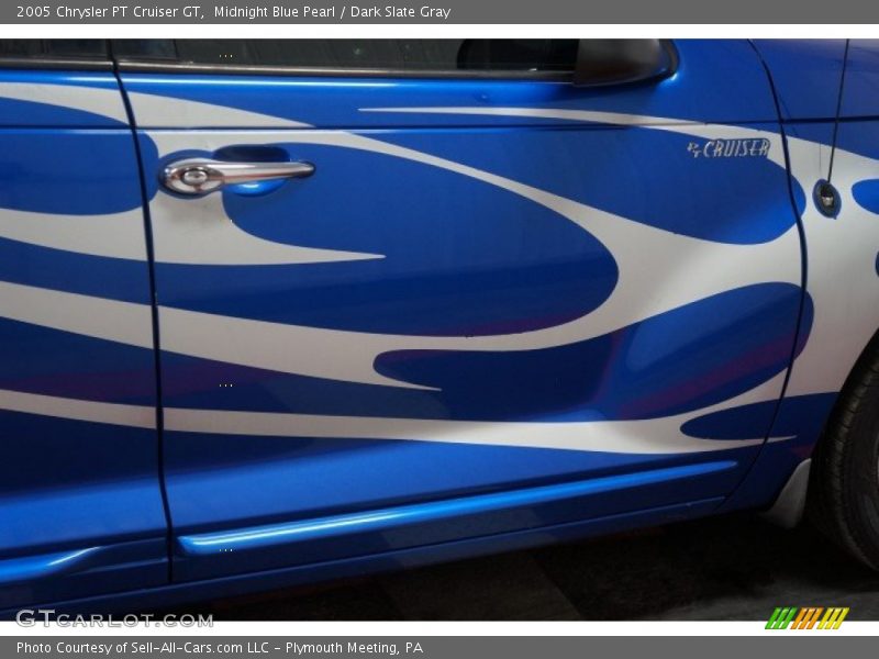 Midnight Blue Pearl / Dark Slate Gray 2005 Chrysler PT Cruiser GT