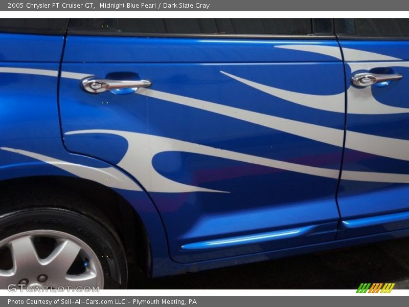 Midnight Blue Pearl / Dark Slate Gray 2005 Chrysler PT Cruiser GT