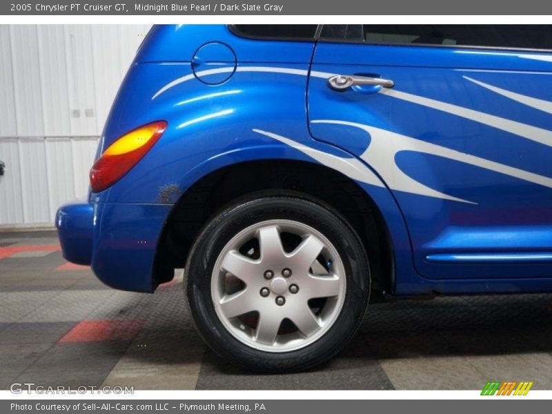 Midnight Blue Pearl / Dark Slate Gray 2005 Chrysler PT Cruiser GT