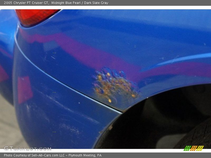 Midnight Blue Pearl / Dark Slate Gray 2005 Chrysler PT Cruiser GT