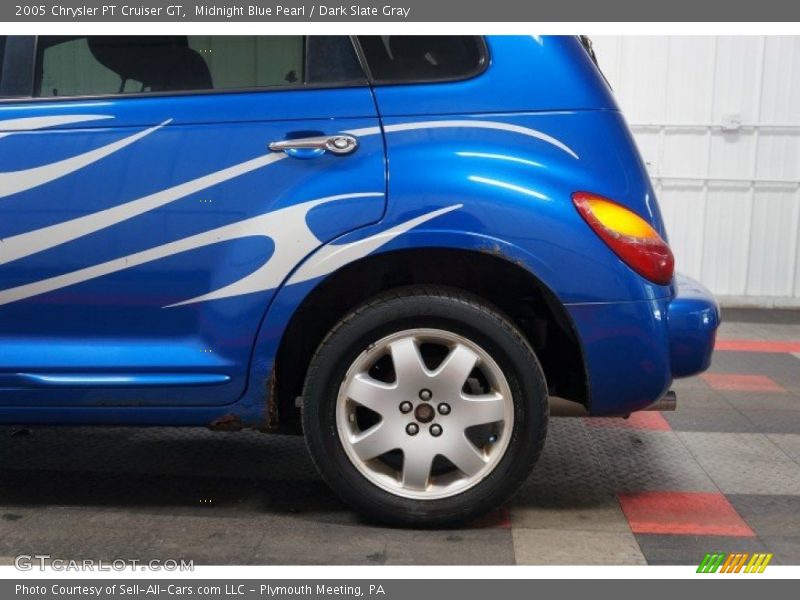 Midnight Blue Pearl / Dark Slate Gray 2005 Chrysler PT Cruiser GT
