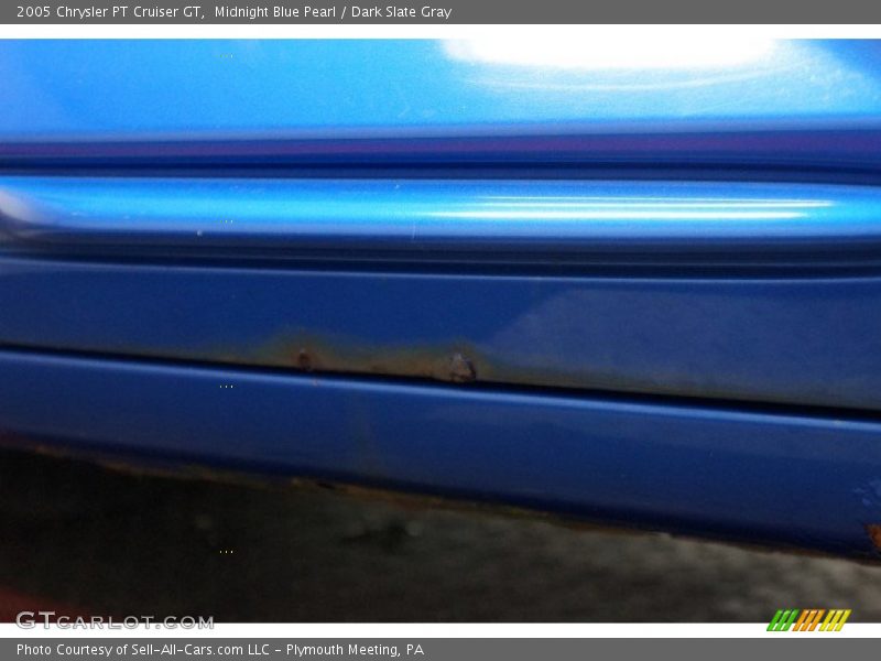 Midnight Blue Pearl / Dark Slate Gray 2005 Chrysler PT Cruiser GT