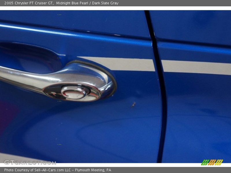 Midnight Blue Pearl / Dark Slate Gray 2005 Chrysler PT Cruiser GT