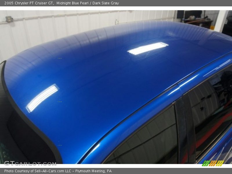 Midnight Blue Pearl / Dark Slate Gray 2005 Chrysler PT Cruiser GT