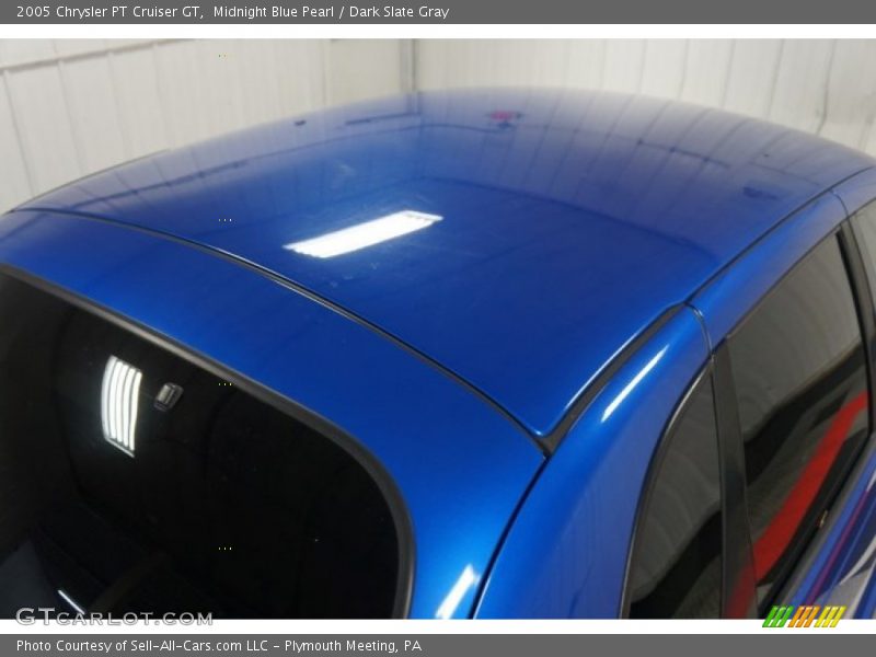 Midnight Blue Pearl / Dark Slate Gray 2005 Chrysler PT Cruiser GT