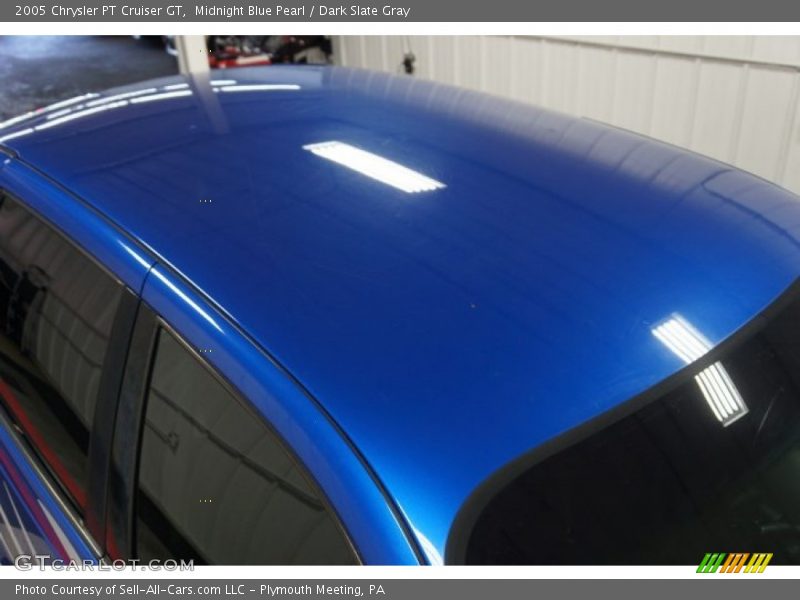 Midnight Blue Pearl / Dark Slate Gray 2005 Chrysler PT Cruiser GT