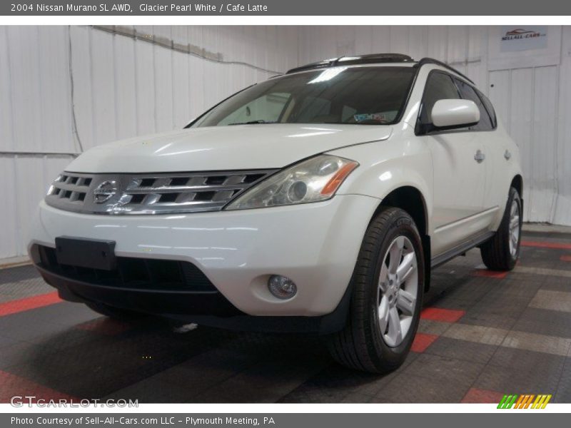 Glacier Pearl White / Cafe Latte 2004 Nissan Murano SL AWD