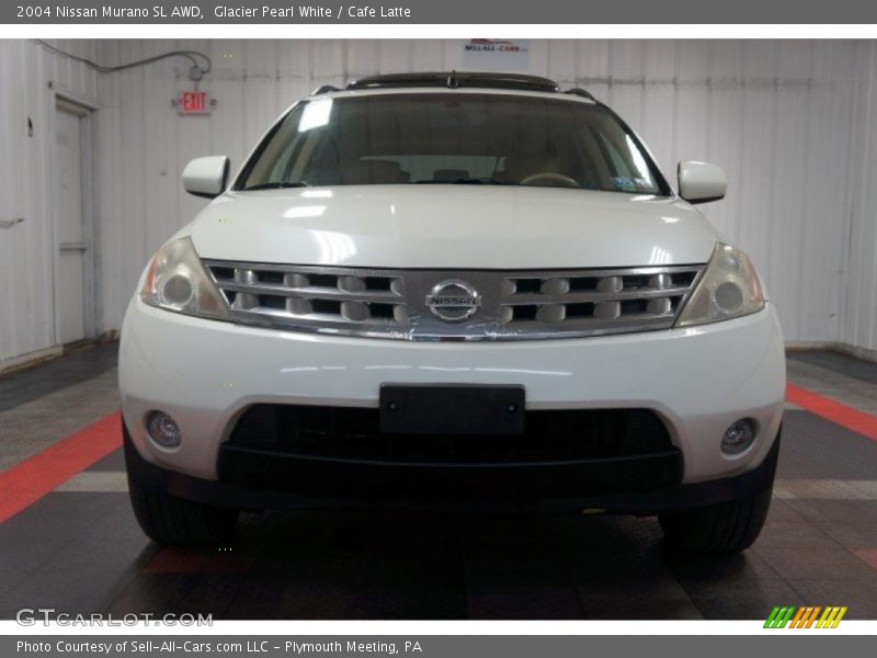 Glacier Pearl White / Cafe Latte 2004 Nissan Murano SL AWD